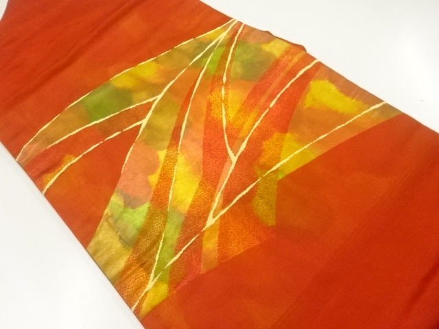 JAPANESE NAGOYA OBI / WOVEN ABSTRACT